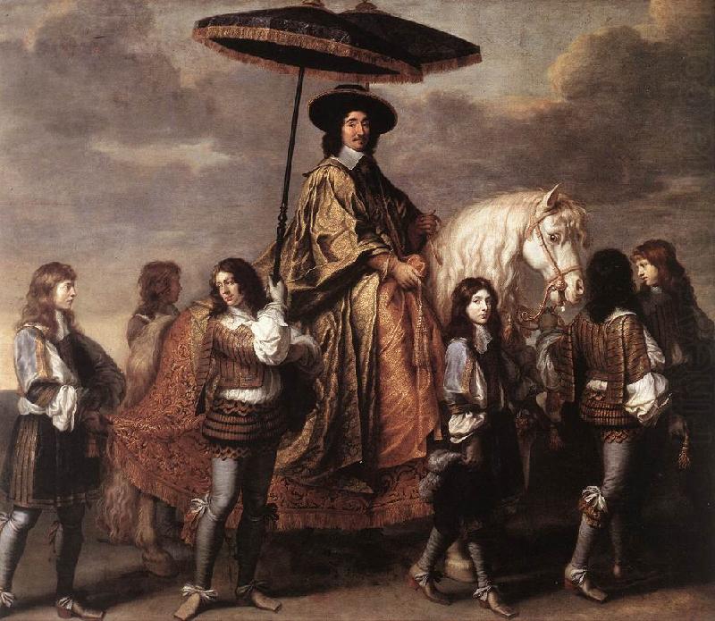 Chancellor Sguier at the Entry of Louis XIV into Paris in 1660 sg, LE BRUN, Charles